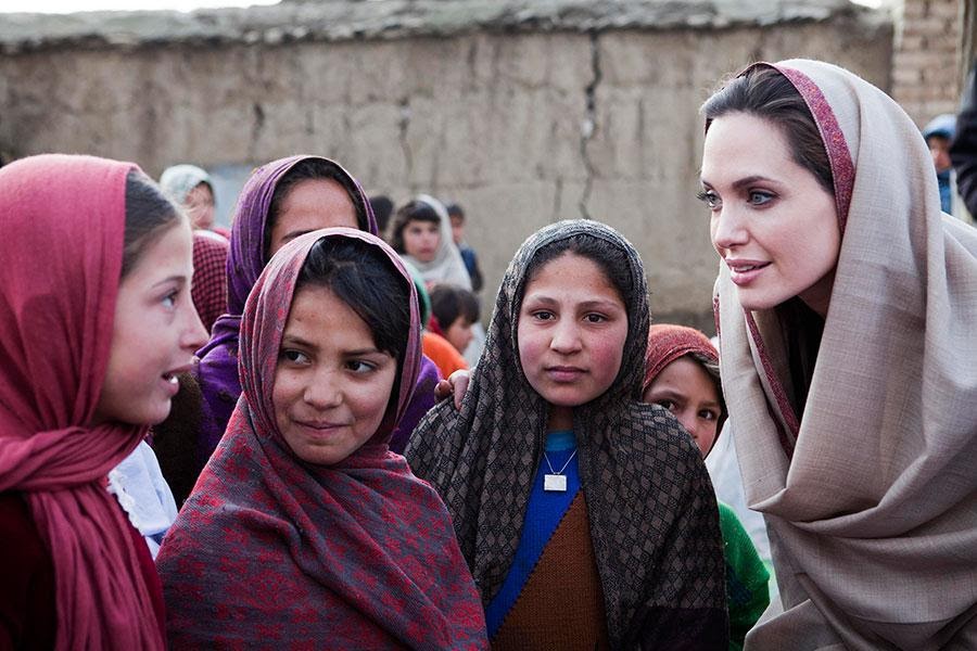 Angelina Jolie as a Humanitarian