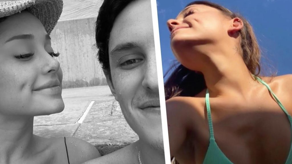 Ariana Grande shares Rare vacation pictures