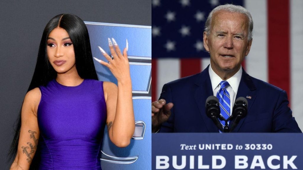 Cardi B interviews Joe Biden