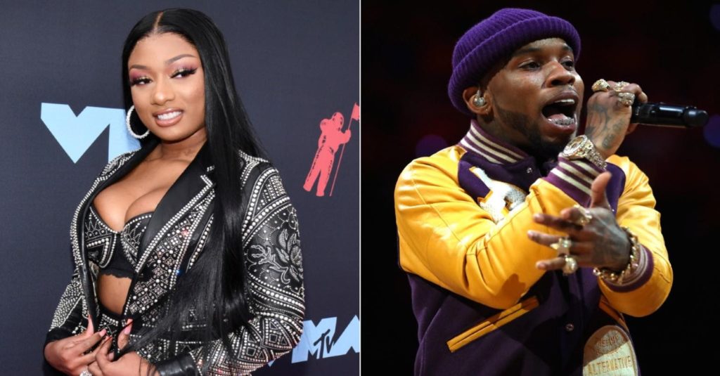 Megan Thee Stallion claims that Tory Lanez shot her