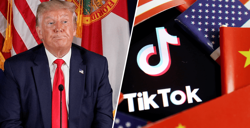 Trump issues orders banning the Tiktok and WeChat App
