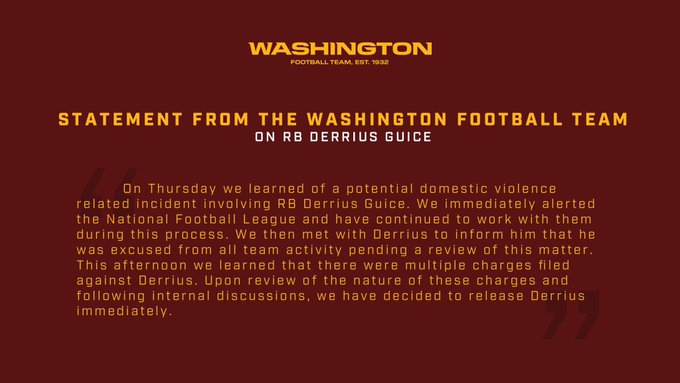team released the statement